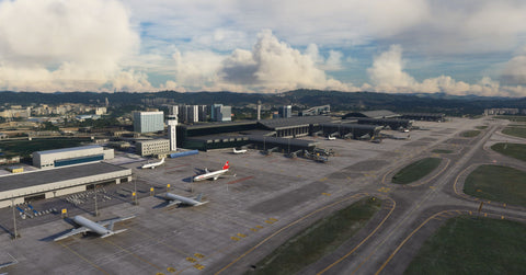 SamScene3D Guiyang Longdongbao (ZUGY) for MSFS