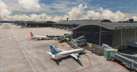SamScene3D Guiyang Longdongbao (ZUGY) for MSFS