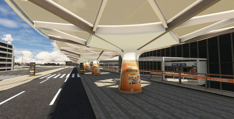 SamScene3D Haikou Meilan (ZJHK) for MSFS