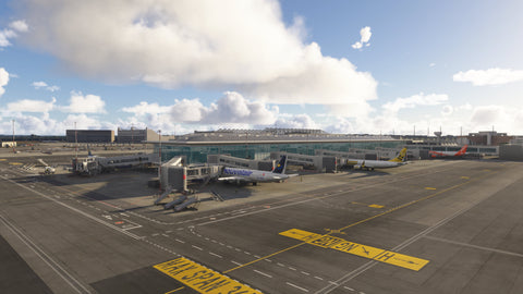 MK-STUDIOS Rome-Fiumicino (LIRF) for MSFS