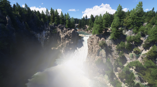 Cli4D Designs Waterfalls of Yellowstone: Northeast Quadrant for MSFS-2024