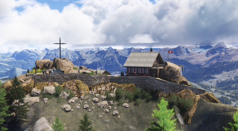 Cli4D Designs Grosser Mythen Helipad for MSFS-2024