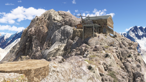 Cli4D Designs Cabane des Vignettes Helipad for MSFS-2024