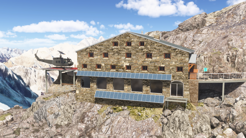 Cli4D Designs Cabane des Vignettes Helipad for MSFS-2024