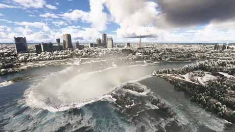 Cli4D Designs Niagara Falls for MSFS-2024