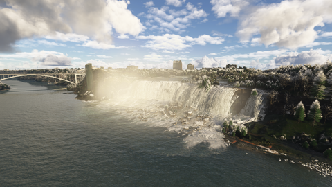 Cli4D Designs Niagara Falls for MSFS-2024