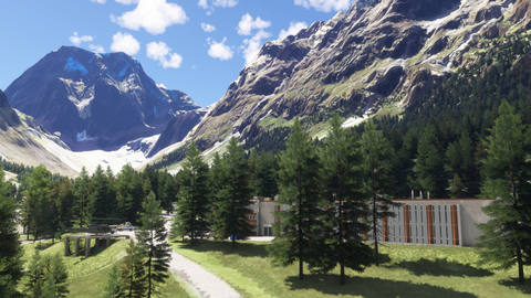 Cli4D Designs Cabane des Vignettes Helipad for MSFS-2024