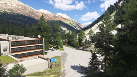 Cli4D Designs Cabane des Vignettes Helipad for MSFS-2024