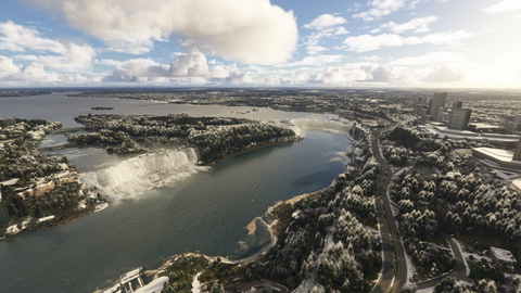 Cli4D Designs Niagara Falls for MSFS-2024