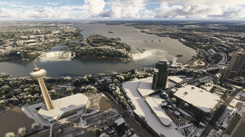 Cli4D Designs Niagara Falls for MSFS-2024