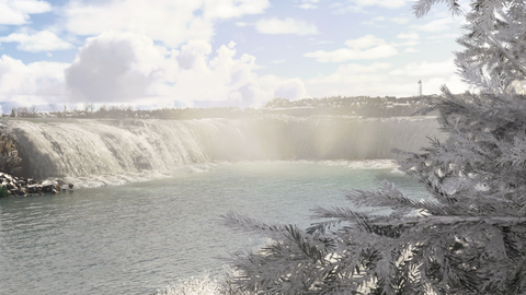Cli4D Designs Niagara Falls for MSFS-2024