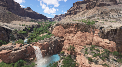 Cli4D Designs Supai Village Helipad (AZ15) for MSFS-2024