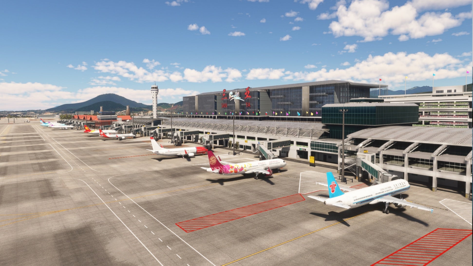 SamScene3D Sanya Phoenix (ZJSY) for MSFS-2020 – iniBuilds Store