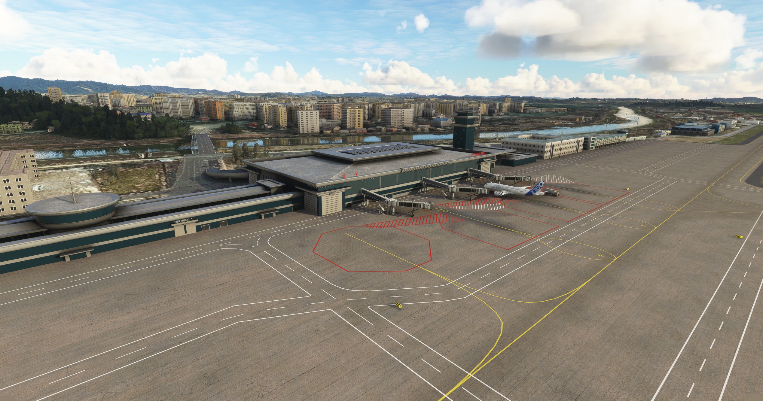 SamScene3D Pyongyang (ZKPY) for MSFS-2020 – iniBuilds Store