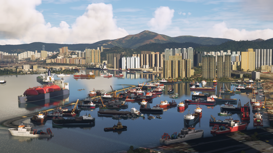 SamScene3D Hong Kong City Times for MSFS-2020