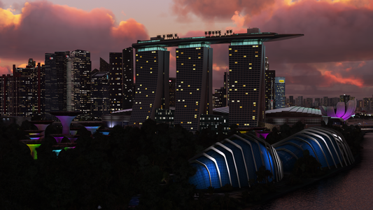 CloudSurf Asia Simulations Singapore Downtown for MSFS-2020